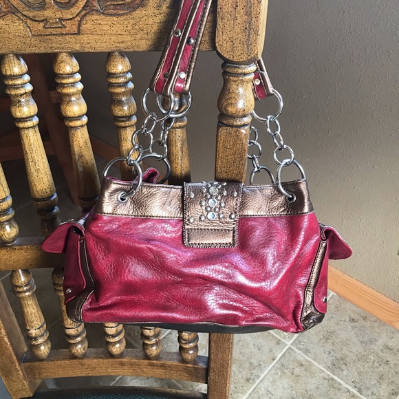 Bling Red/Gold Handbag - Picture 2 of 6